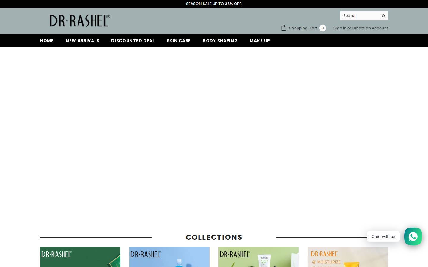 dr-rashel.com homepage screenshot