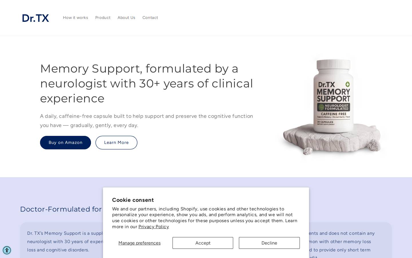 dr-tx.net homepage screenshot
