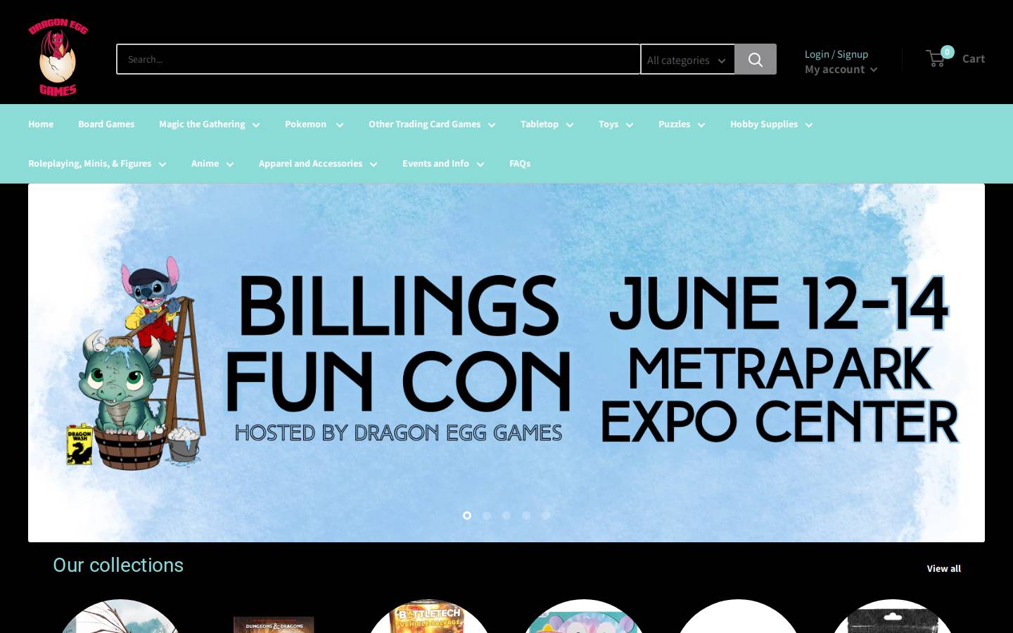 dragon-egg-games.com homepage screenshot