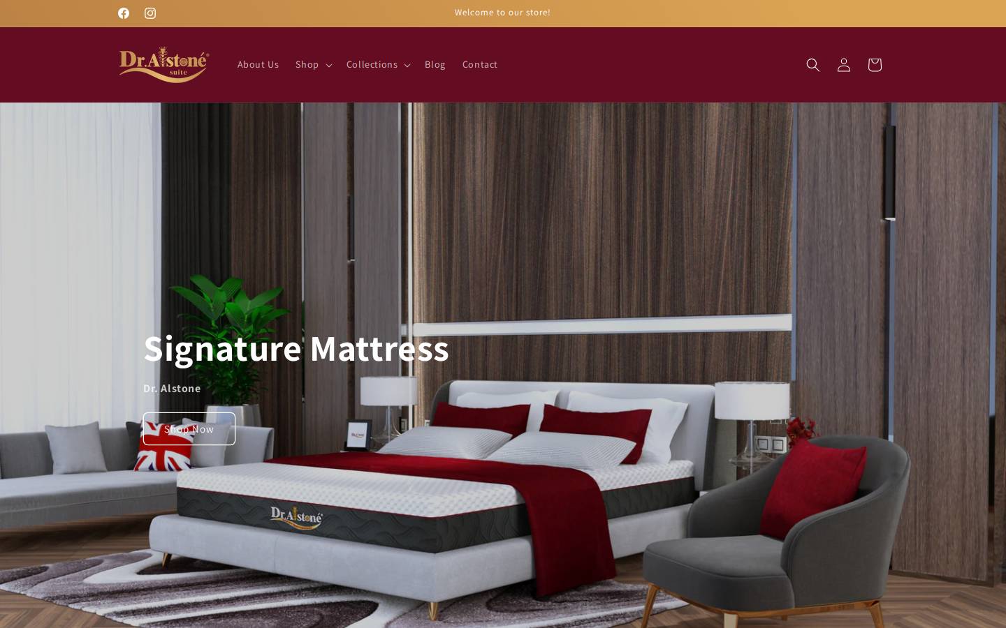 dralstone.com homepage screenshot