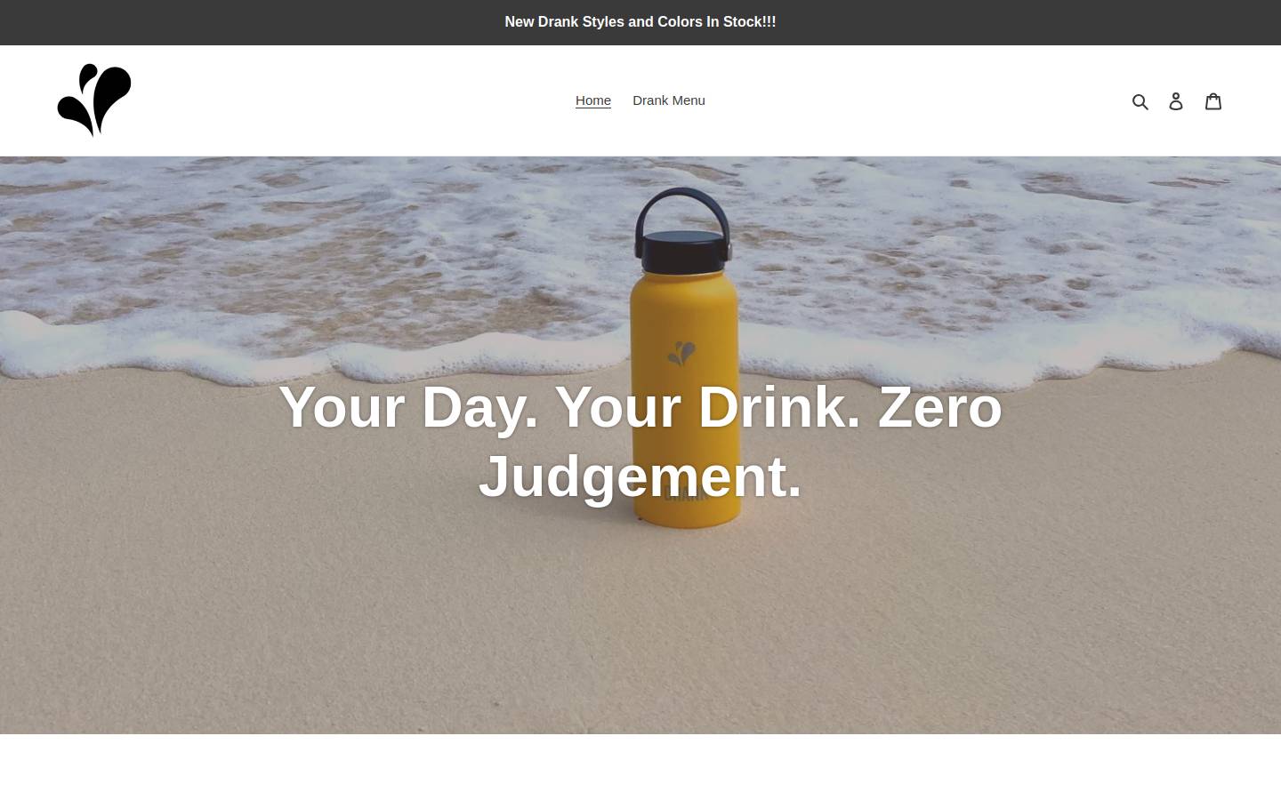 dranklife.com homepage screenshot