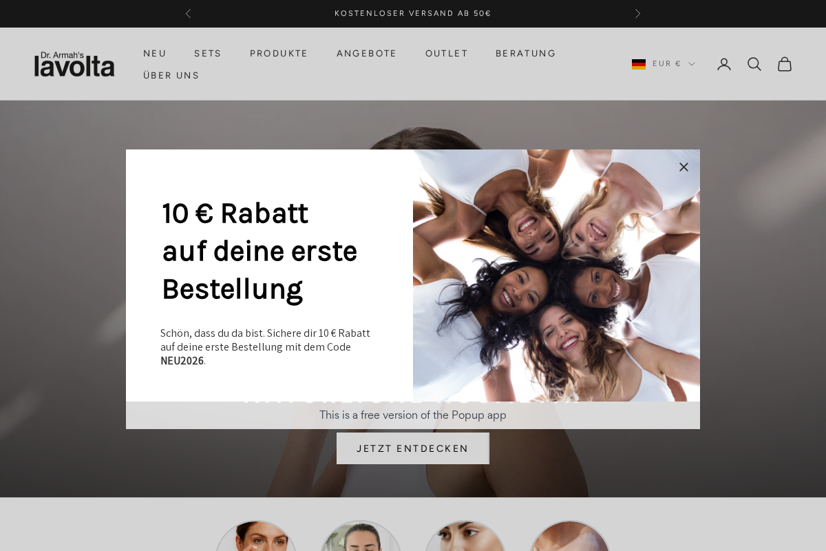 Dr. Armah homepage screenshot