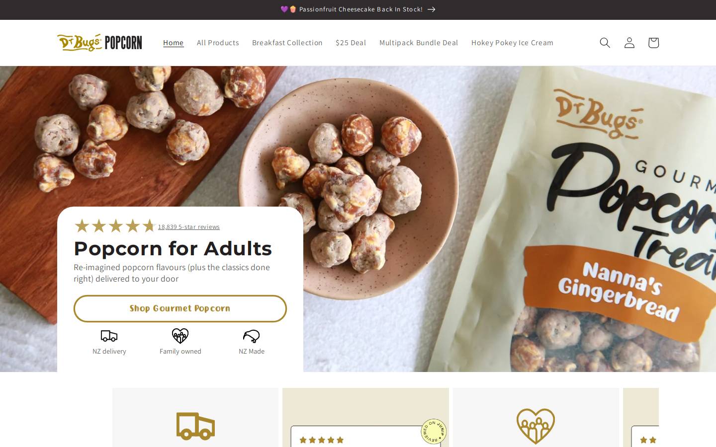 drbugs.co.nz homepage screenshot