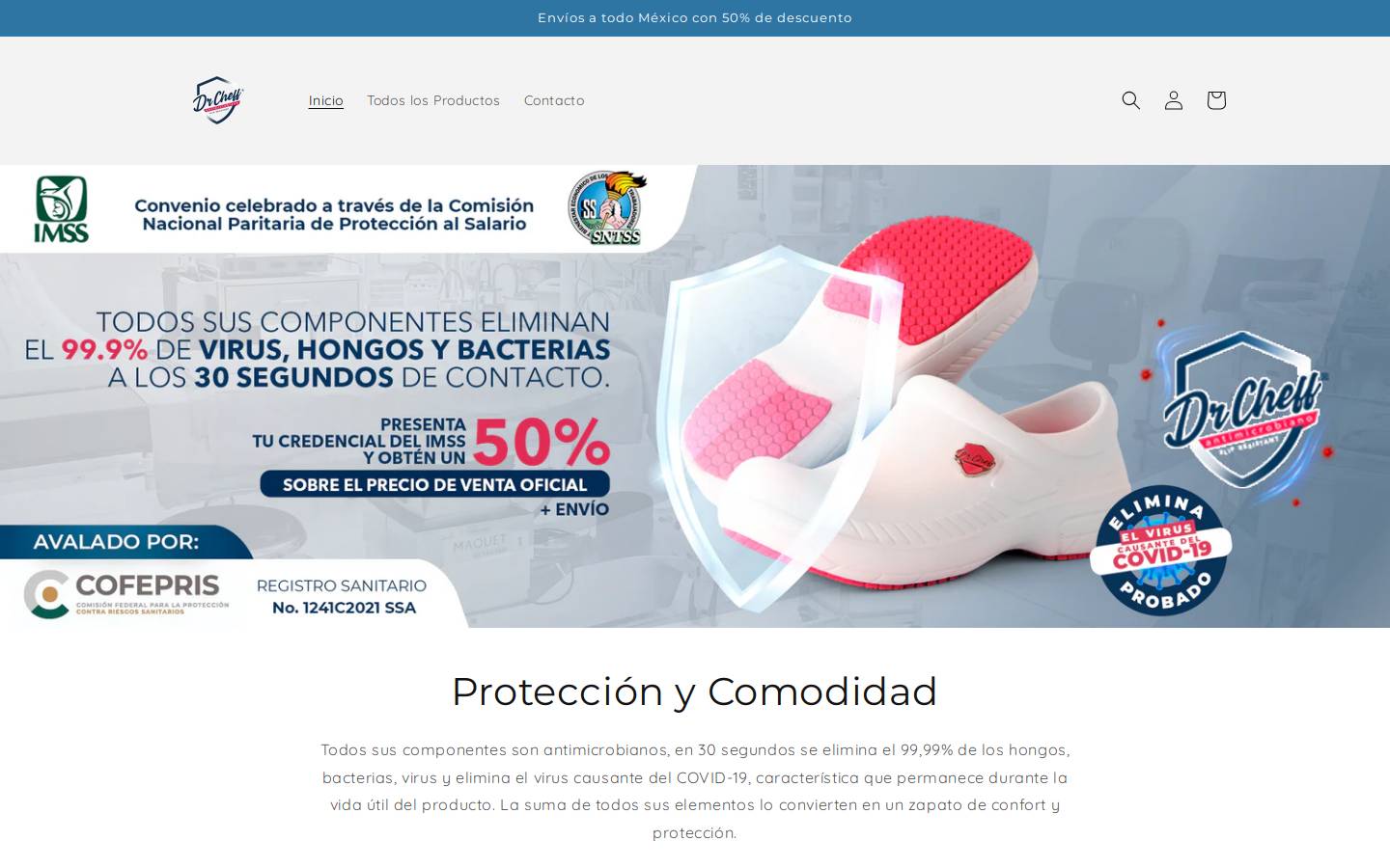 drcheffparitaria.com homepage screenshot