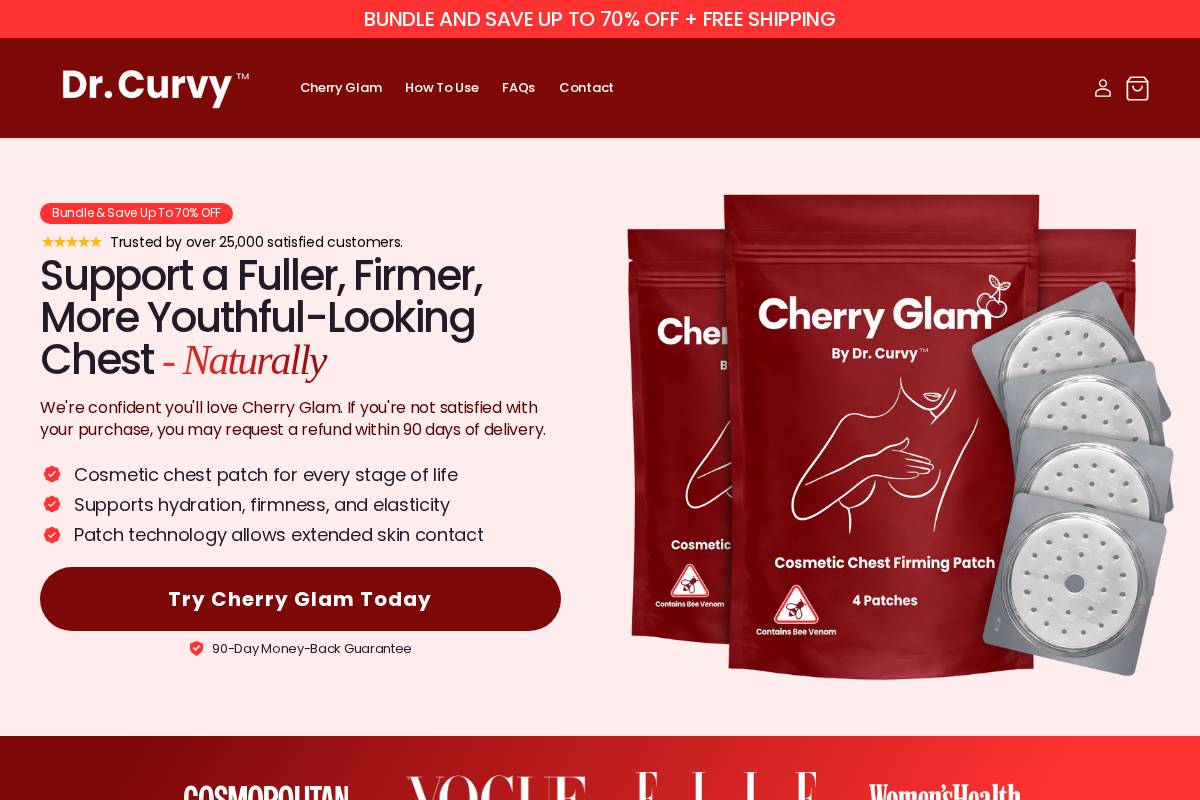 drcurvy.com homepage screenshot