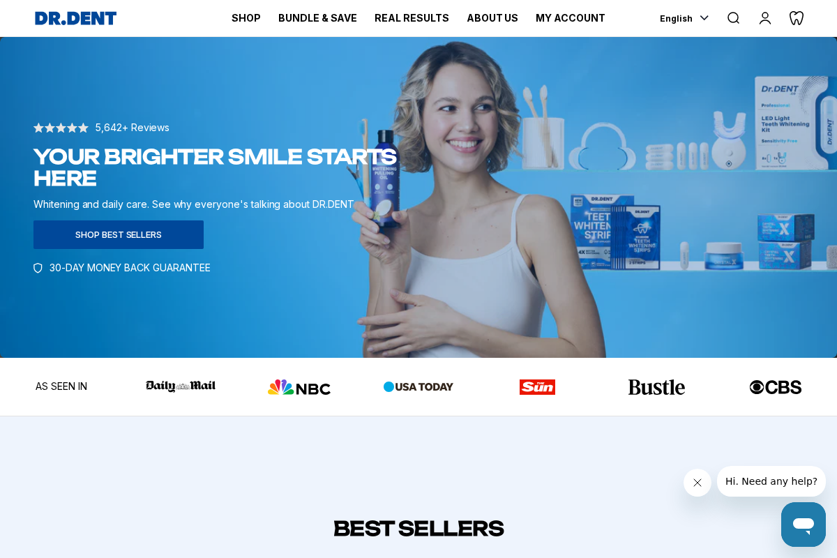 DR.DENT homepage screenshot