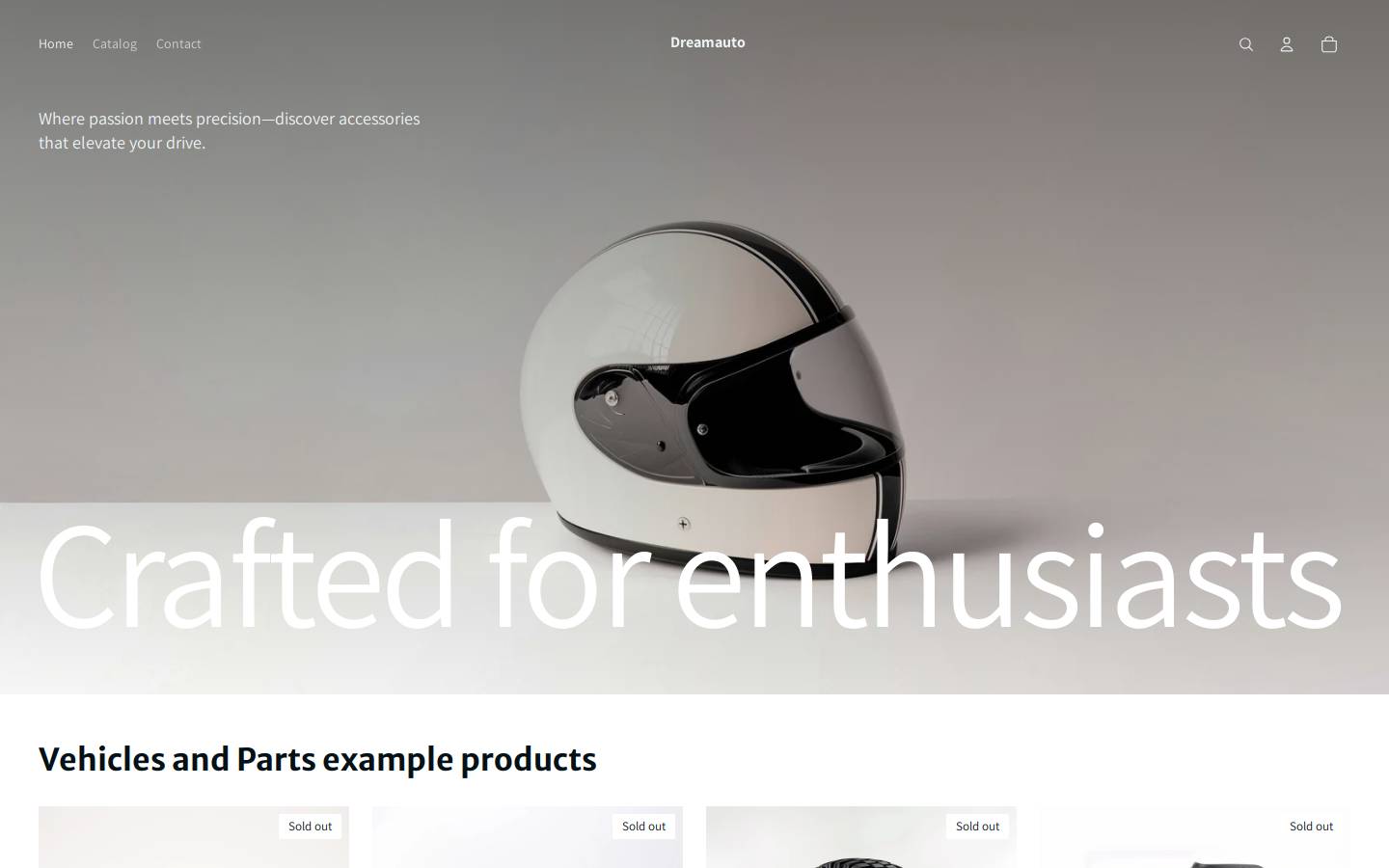dreamauto.net homepage screenshot