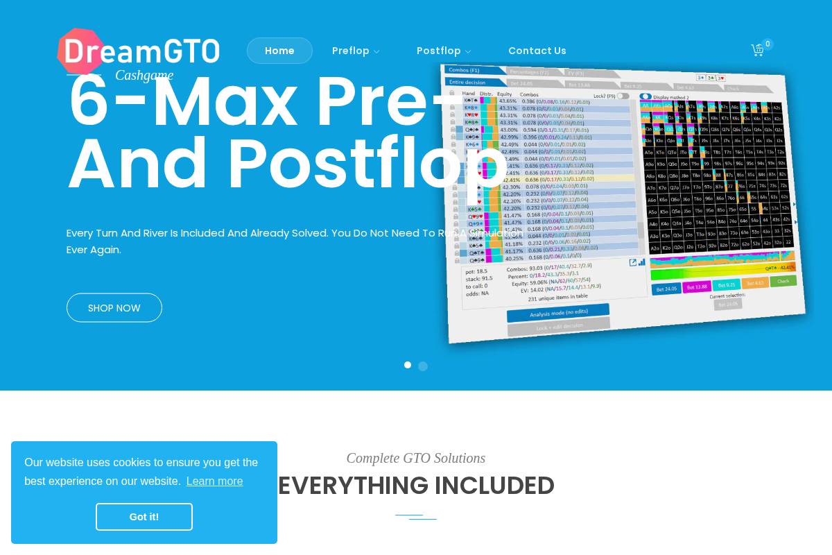 dreamgto.com homepage screenshot