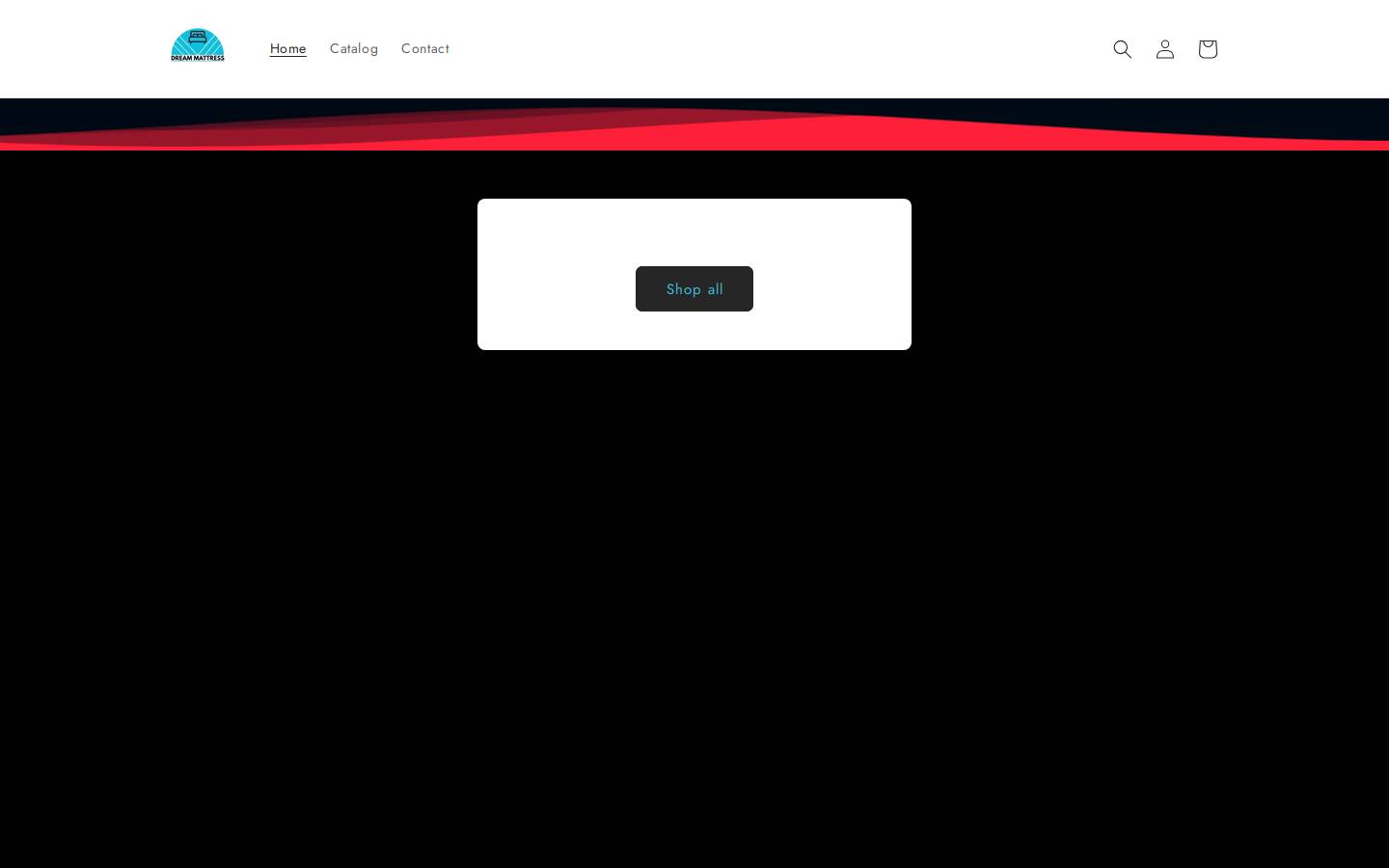 dreammattressom.shop homepage screenshot