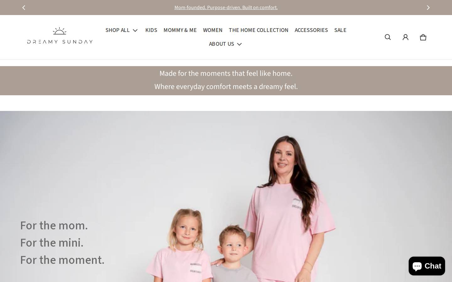 dreamy-sunday.com homepage screenshot