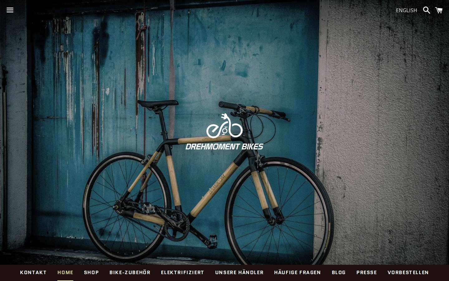 drehmoment-bikes.com homepage screenshot
