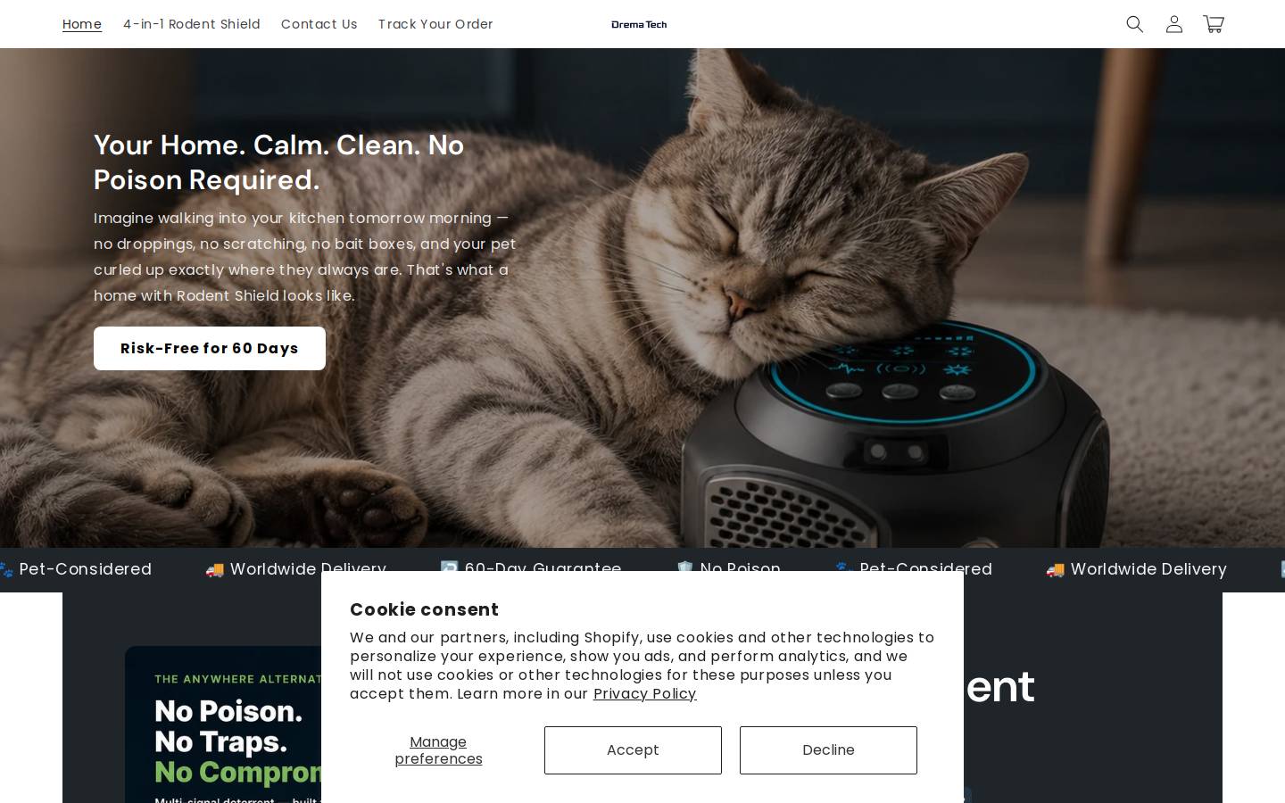 drematech.com homepage screenshot