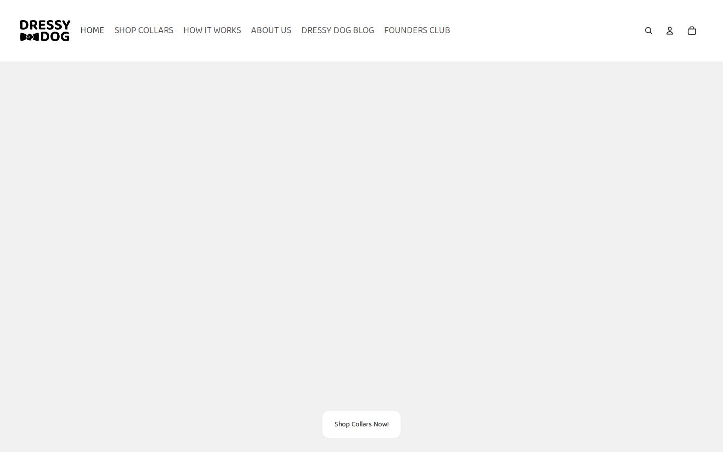 dressydog.online homepage screenshot
