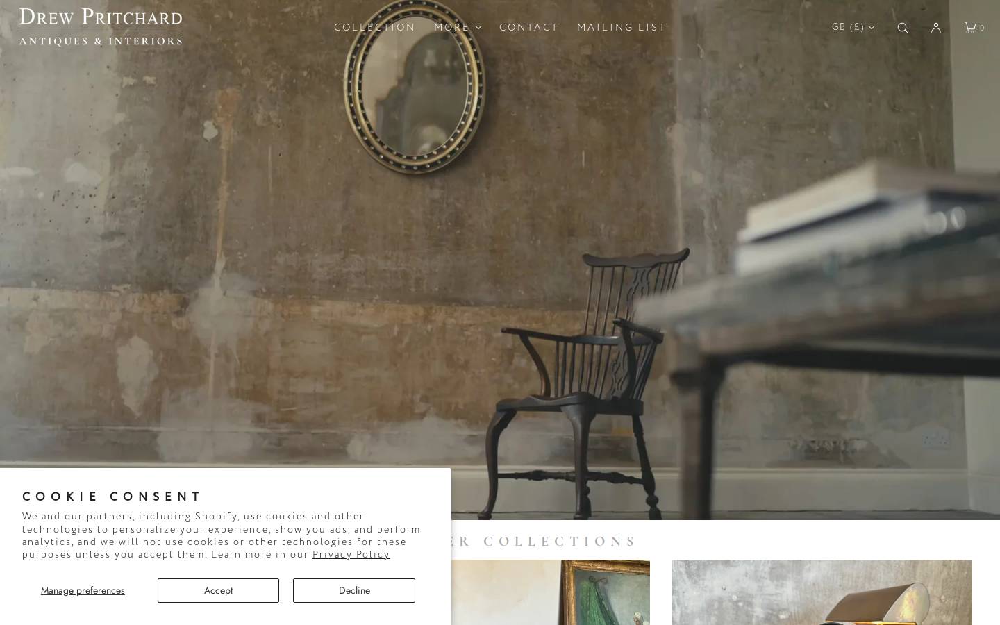 Drew Pritchard homepage screenshot