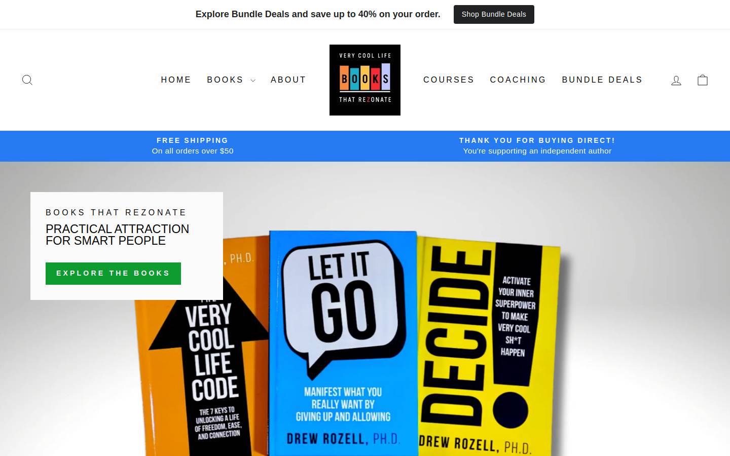 drewrozell.com homepage screenshot