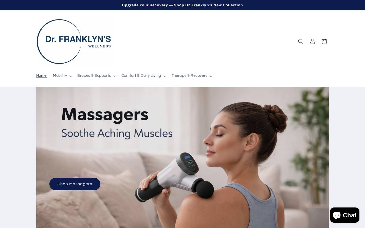 drfranklyns.com homepage screenshot