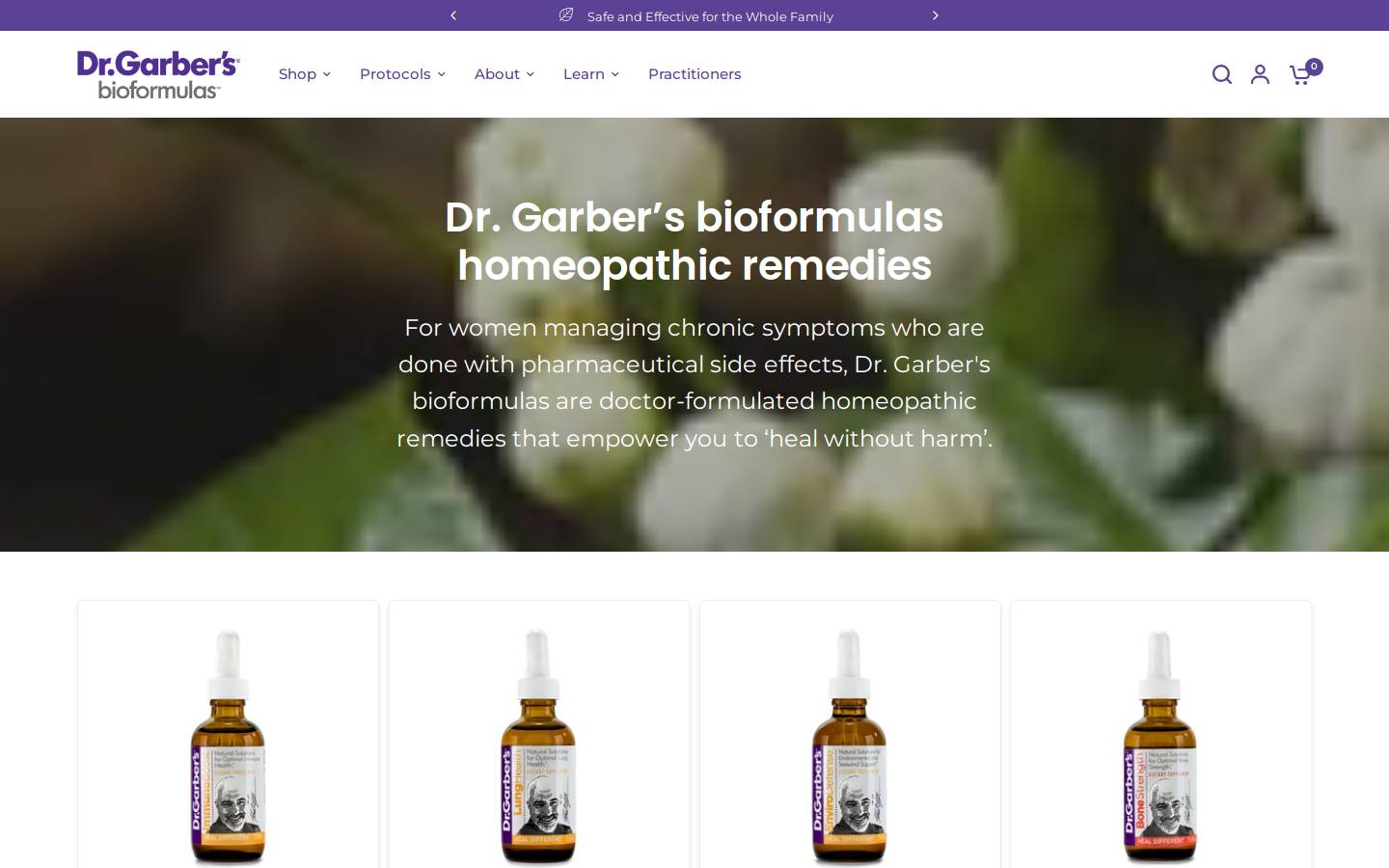 drgarbers.com homepage screenshot