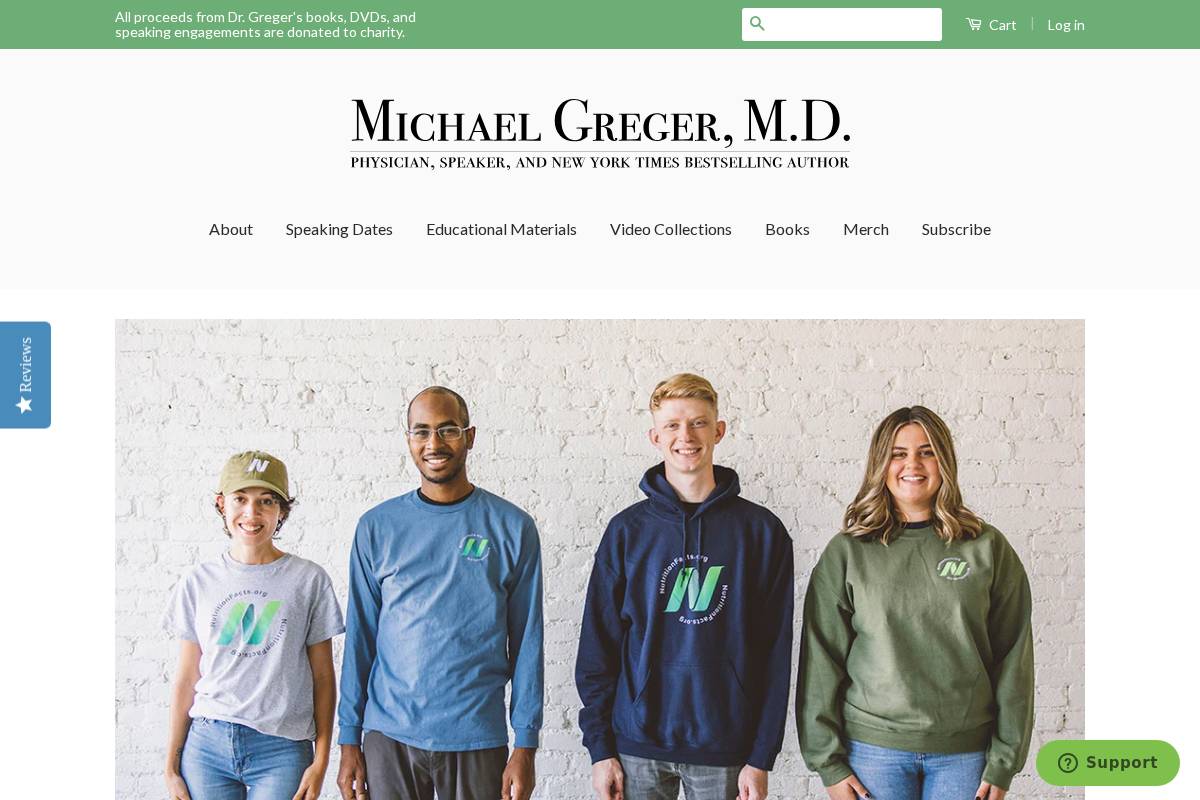 drgreger.org homepage screenshot