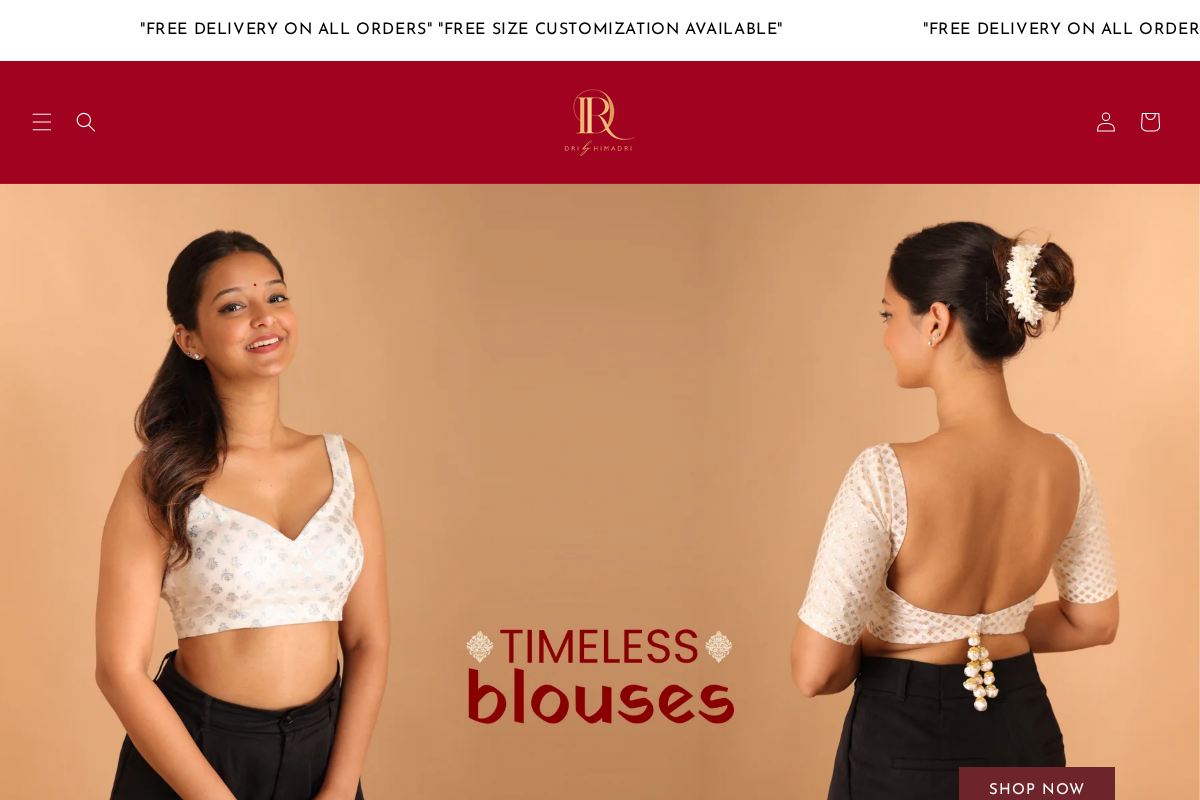 Dri By Himadri homepage screenshot