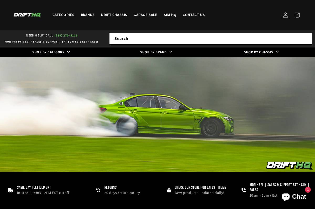 drifthq.com homepage screenshot