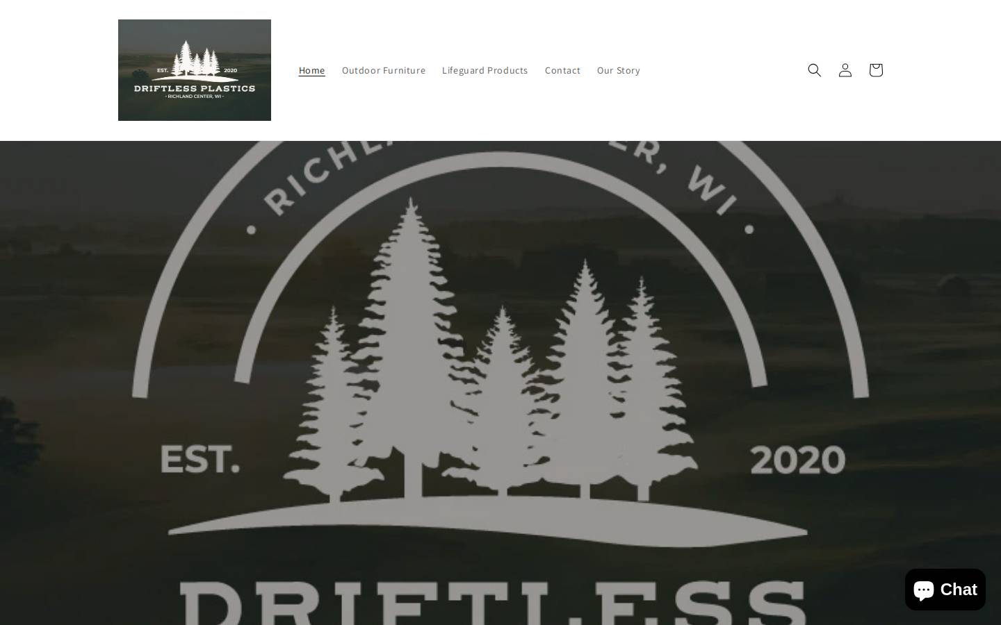 driftless-plastics.com homepage screenshot