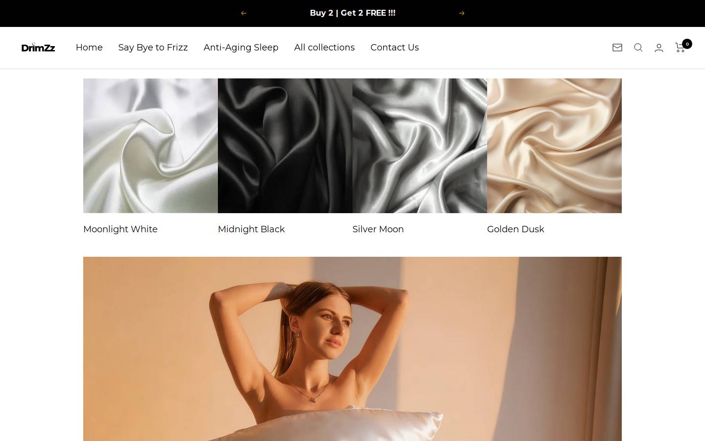 drimzz.us homepage screenshot