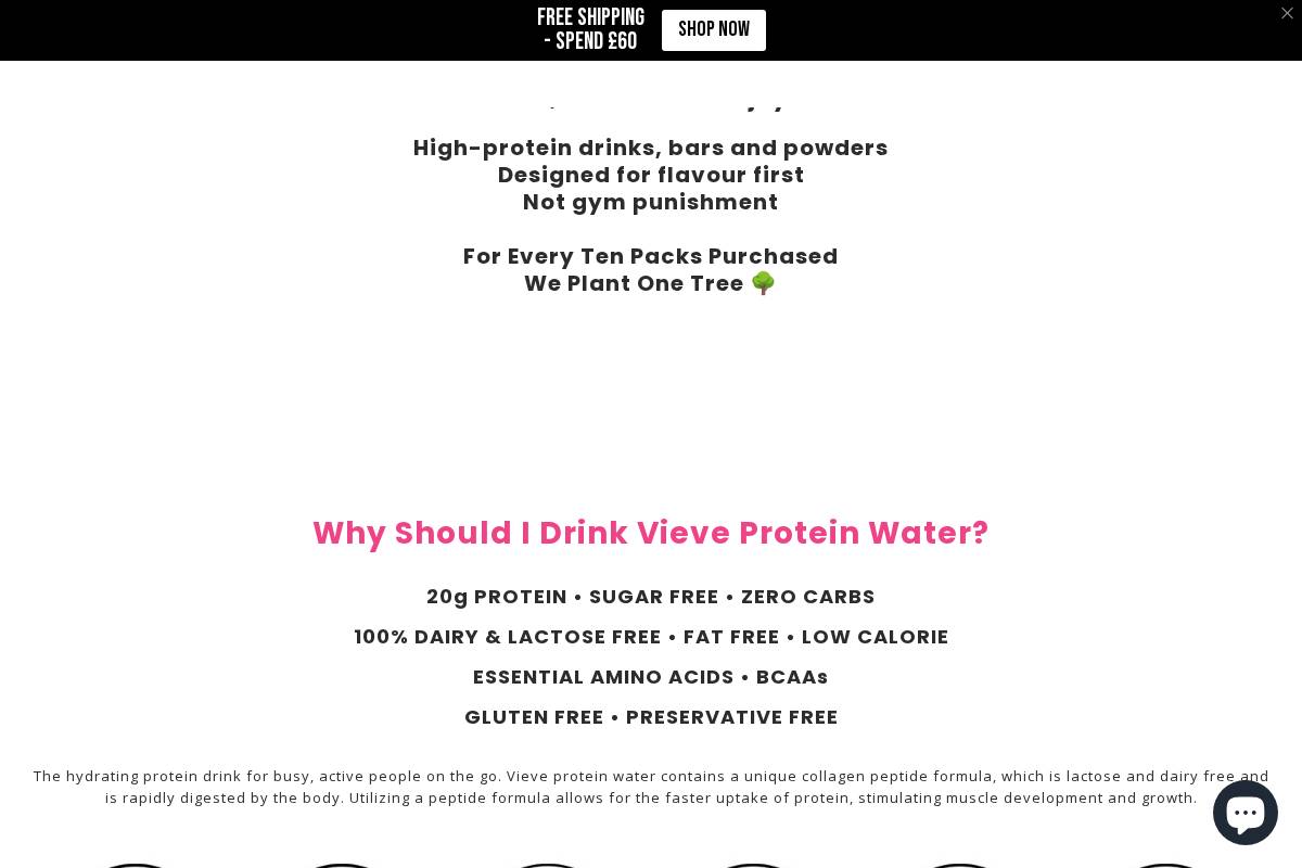 drink-vieve.co.uk homepage screenshot