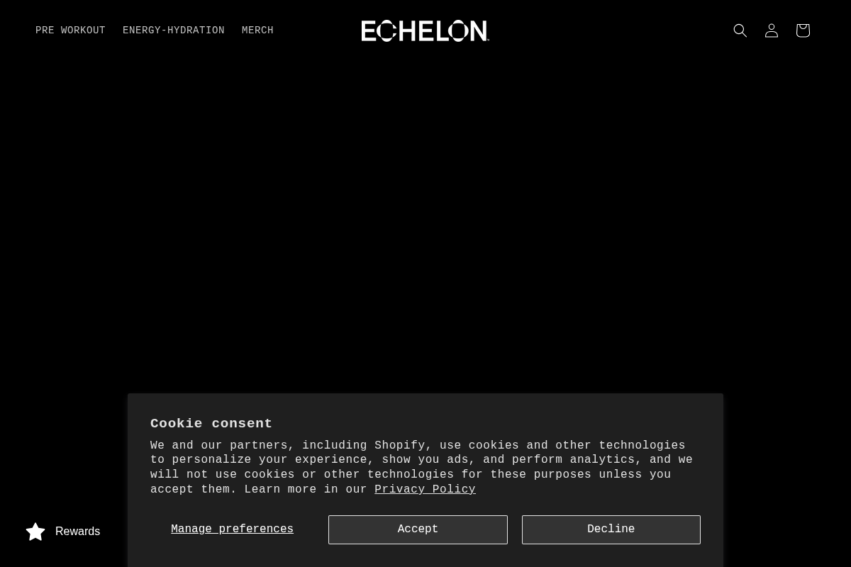 Echelon homepage screenshot