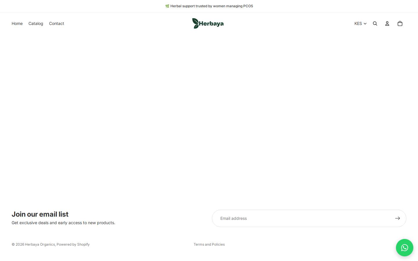 drinkherbaya.com homepage screenshot