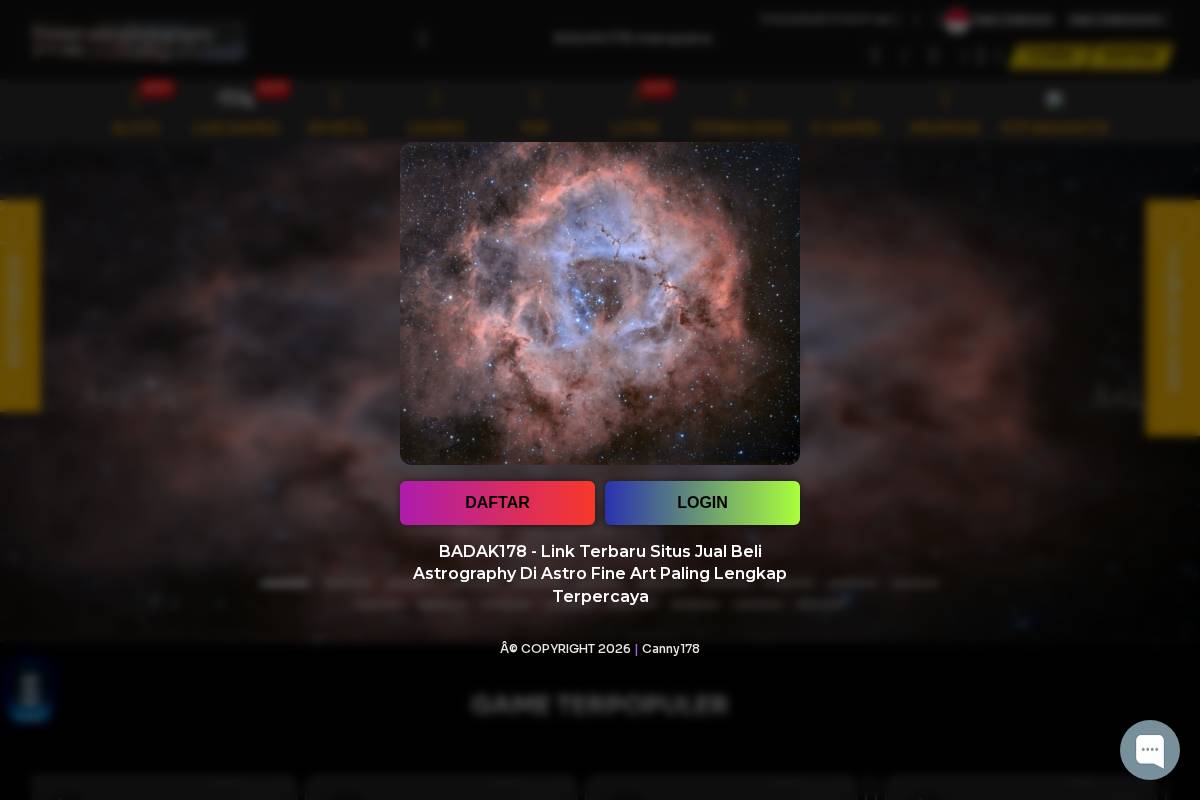 BADAK178 homepage screenshot