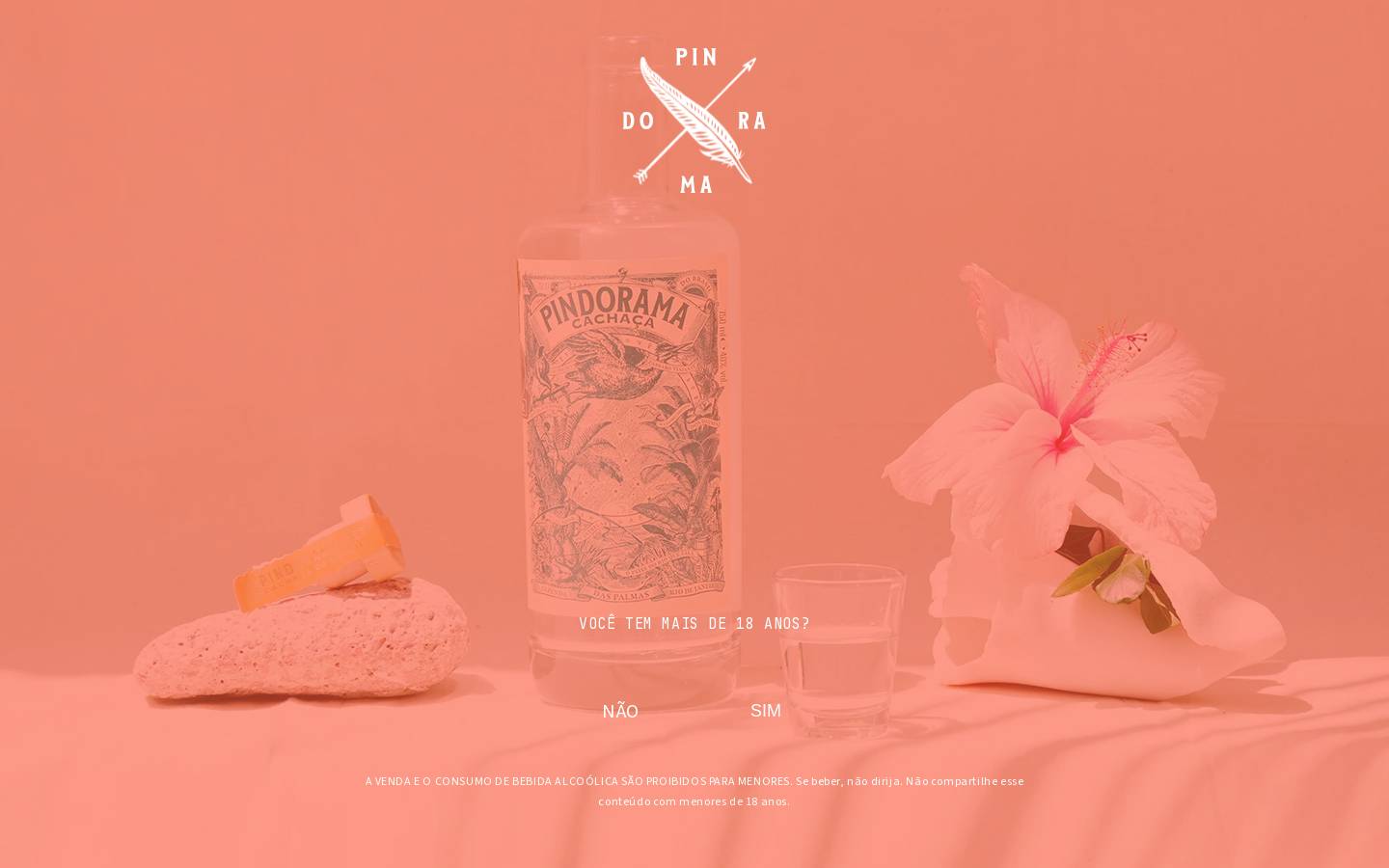 drinkpindorama.com homepage screenshot