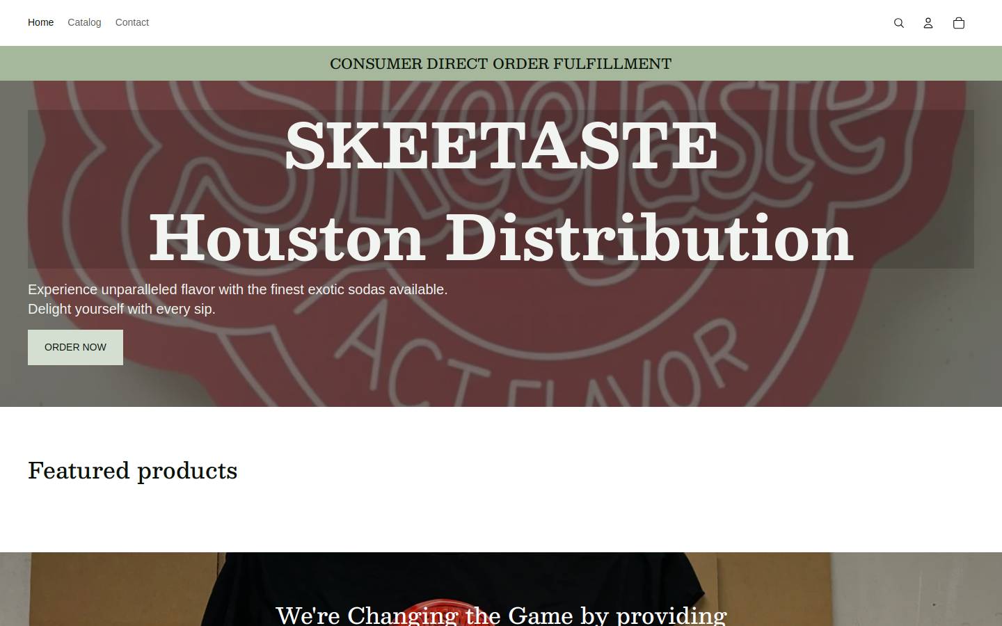 drinkquaygo.com homepage screenshot
