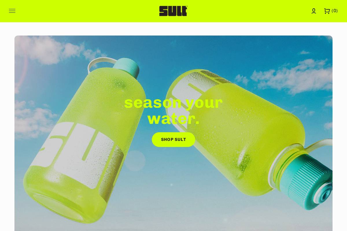 Drinksult homepage screenshot