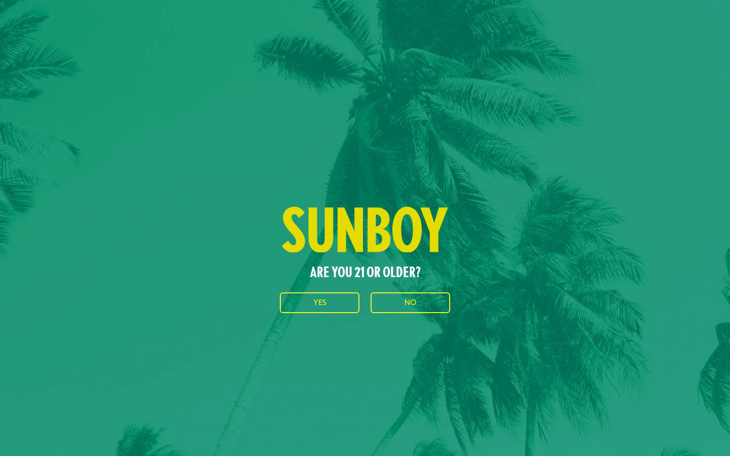 drinksunboy.com homepage screenshot