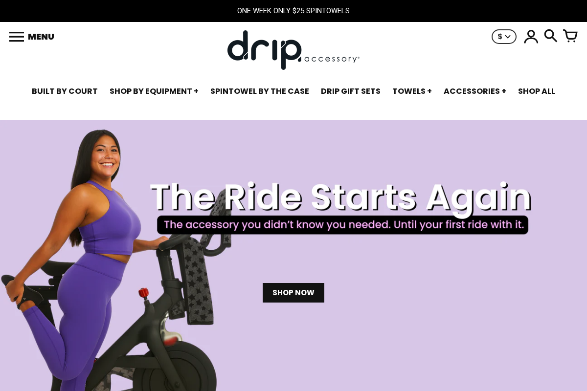 Drip Accessory homepage screenshot