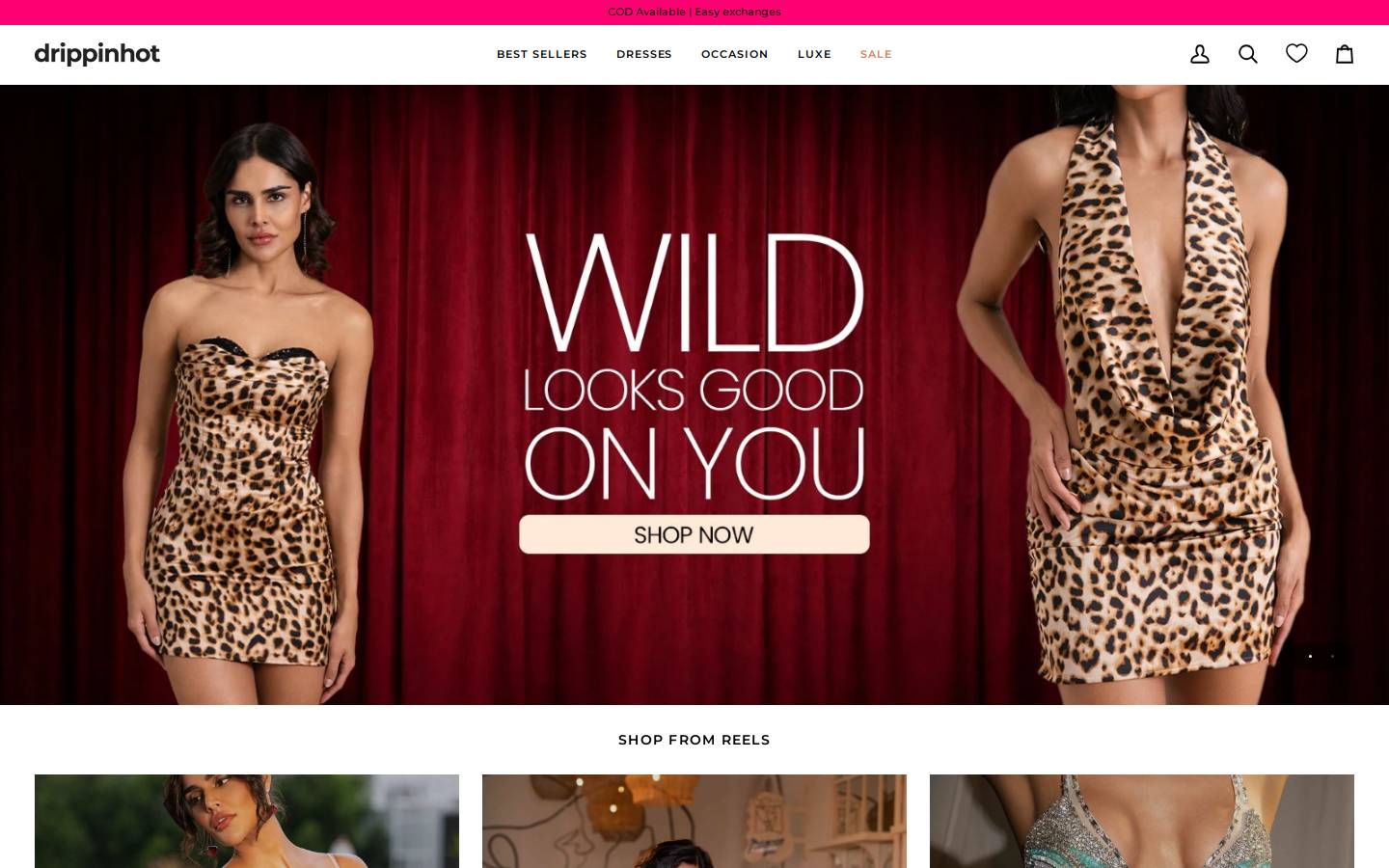 drippinhot.com homepage screenshot