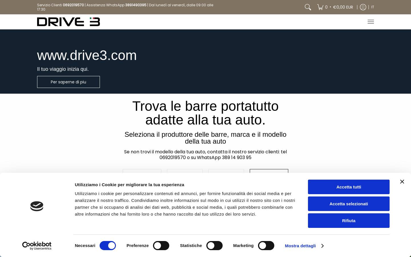 Drive3 homepage screenshot