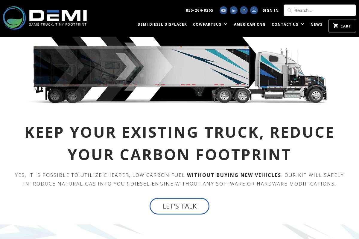 drivedemi.com homepage screenshot
