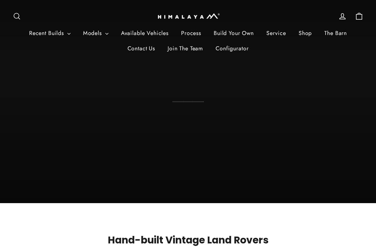 drivehimalaya.com homepage screenshot