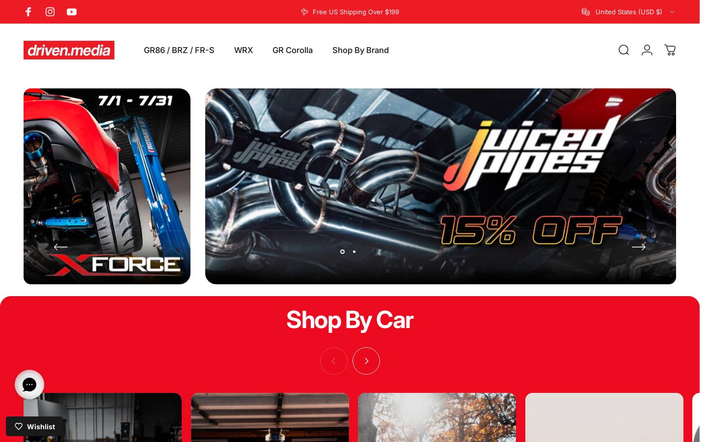 driven.media homepage screenshot