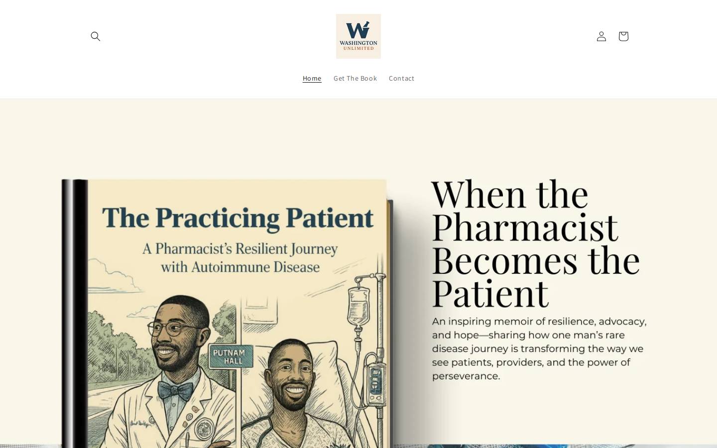 drjosephwashington.org homepage screenshot
