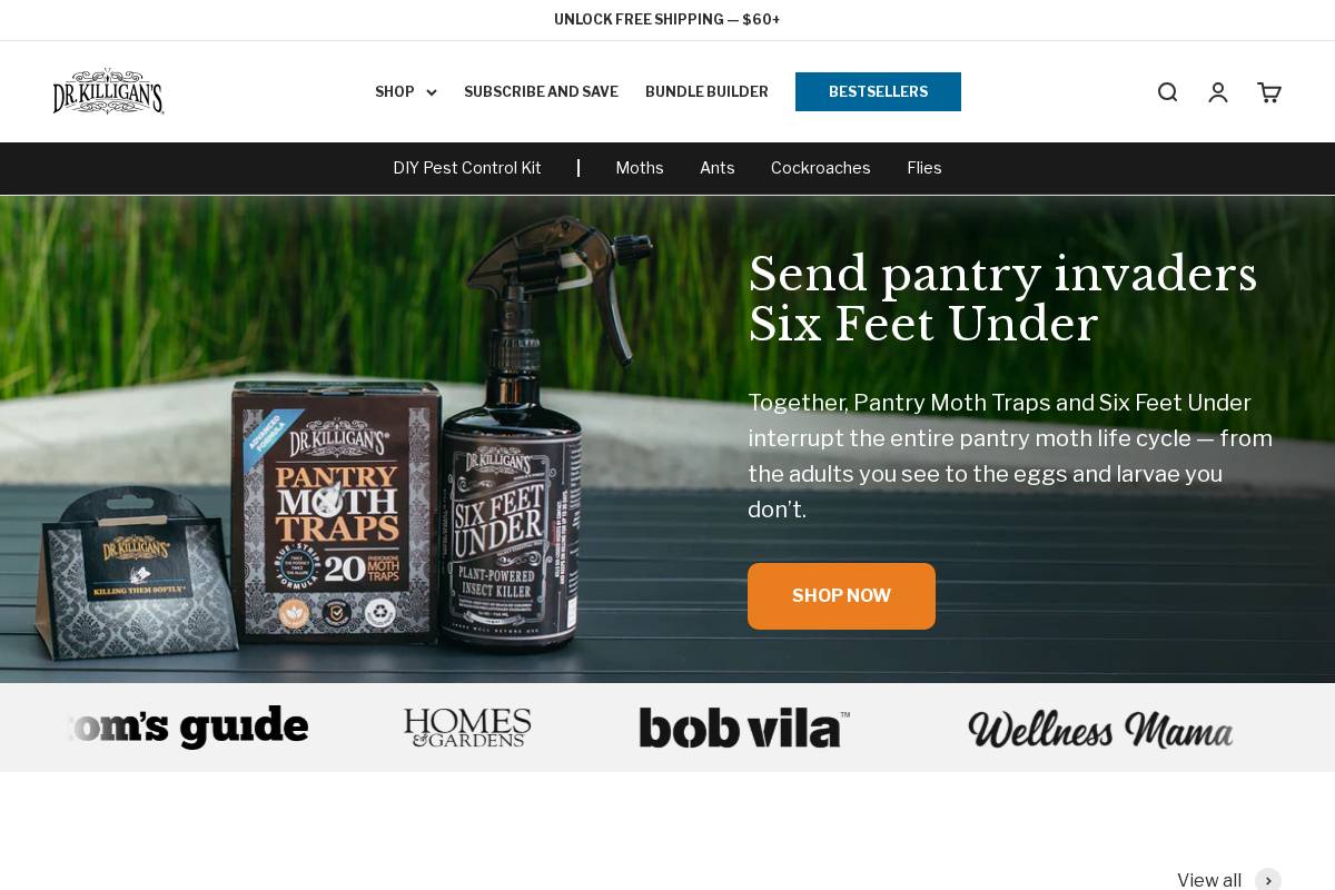 drkilligans.com homepage screenshot