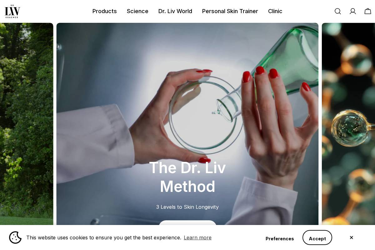 drliv.com homepage screenshot