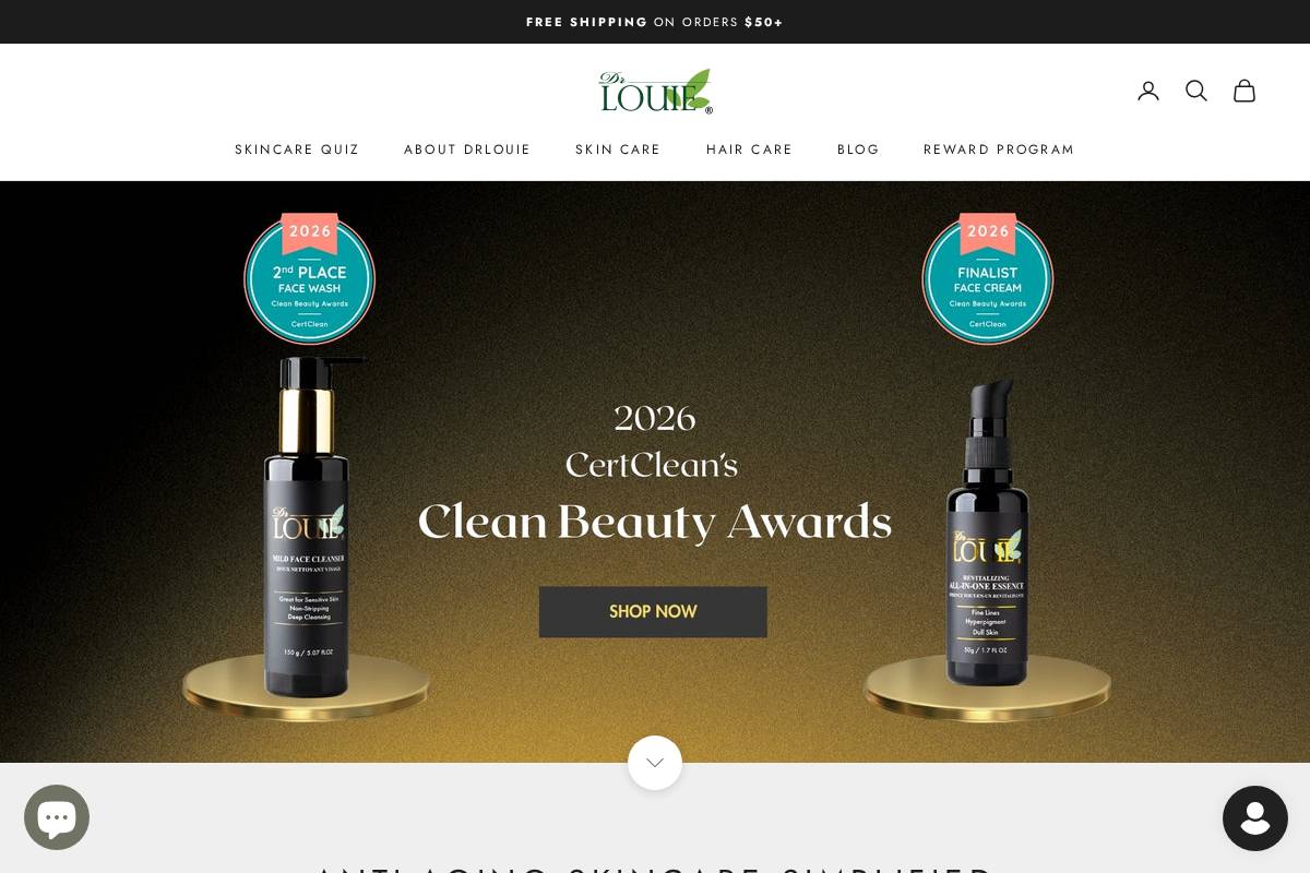 drlouie.ca homepage screenshot