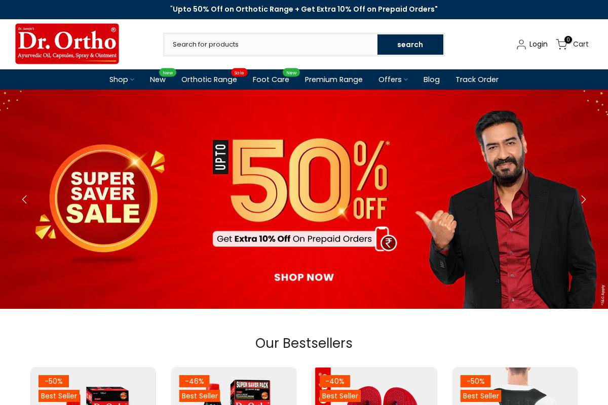 drorthooil.com homepage screenshot