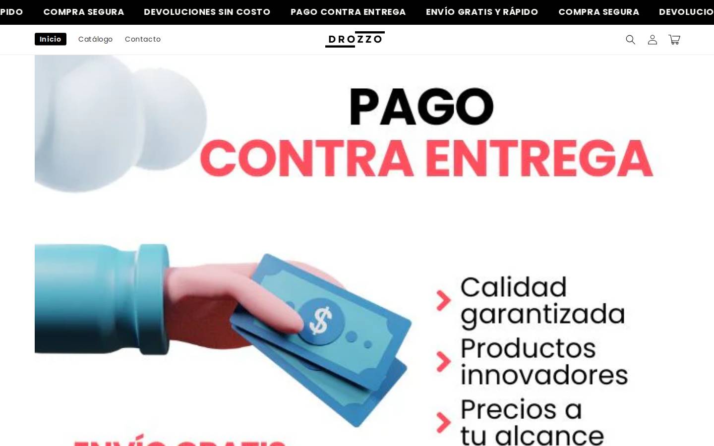 drozzo.com homepage screenshot