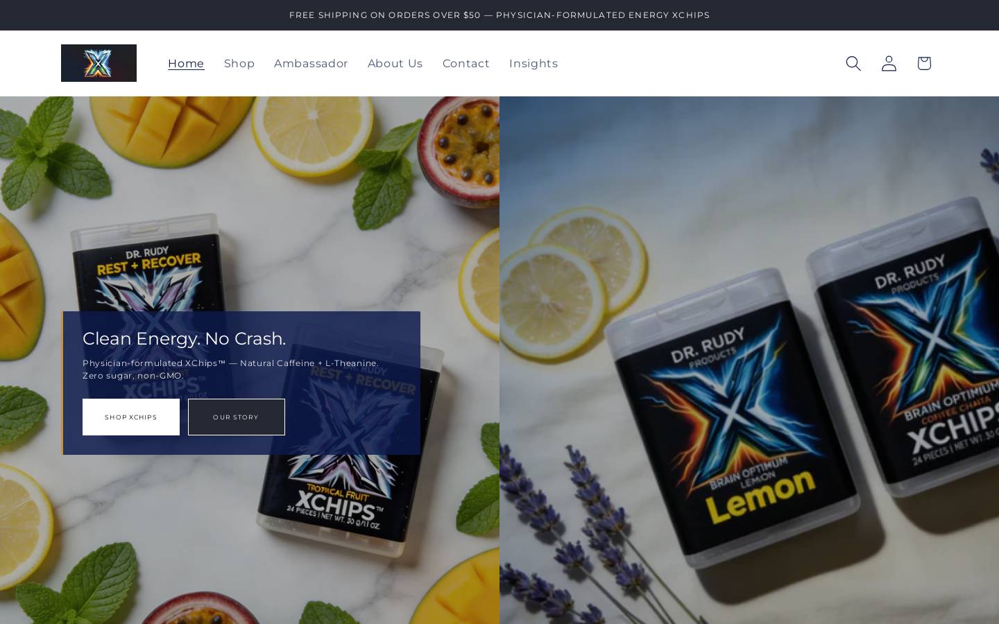 drrudyx.com homepage screenshot