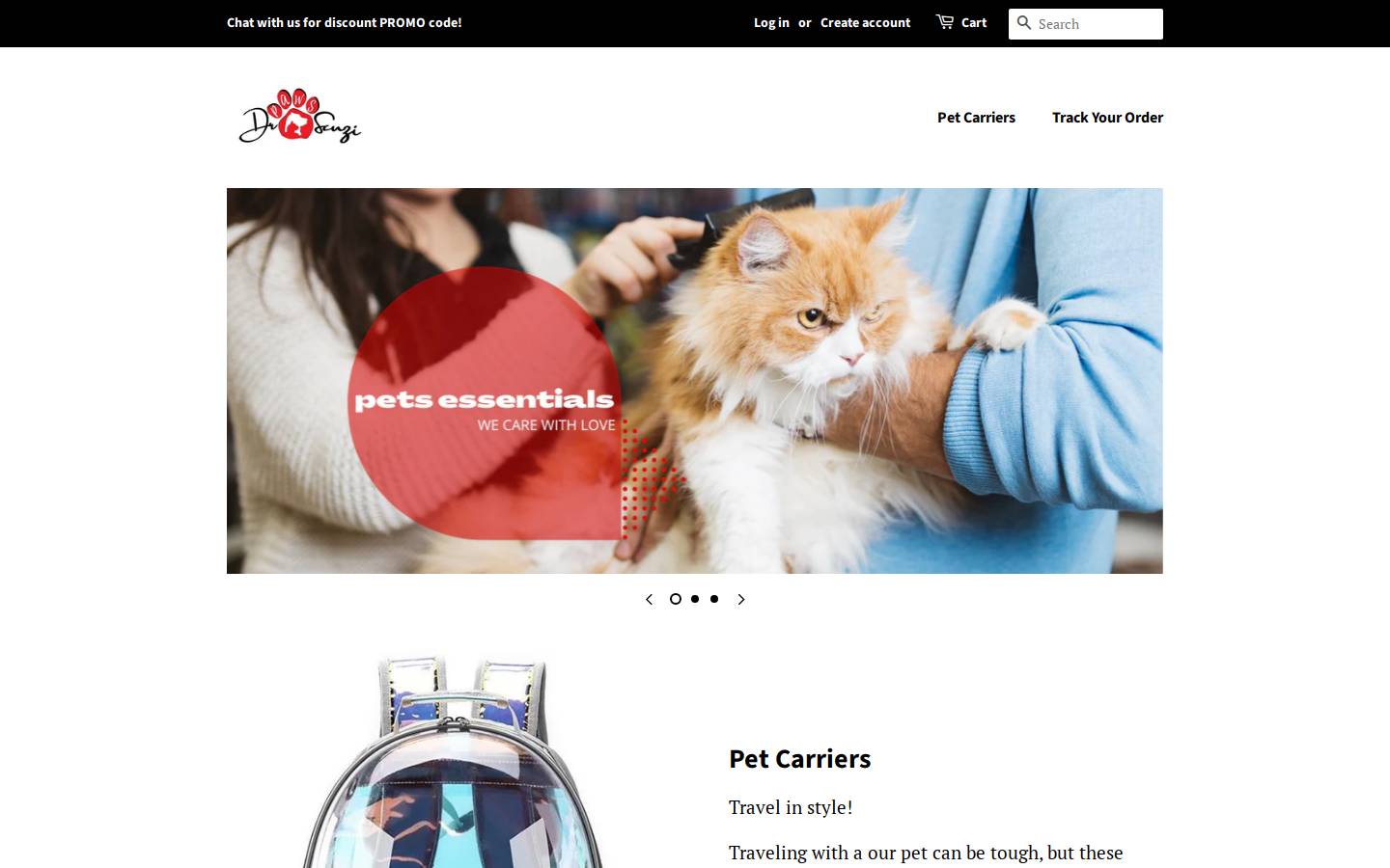 drscuzi.com homepage screenshot