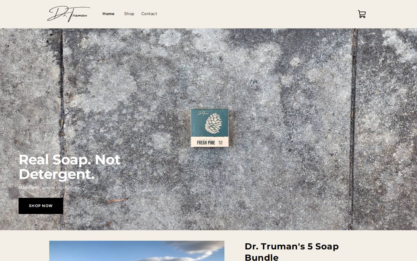 drtruman.com homepage screenshot