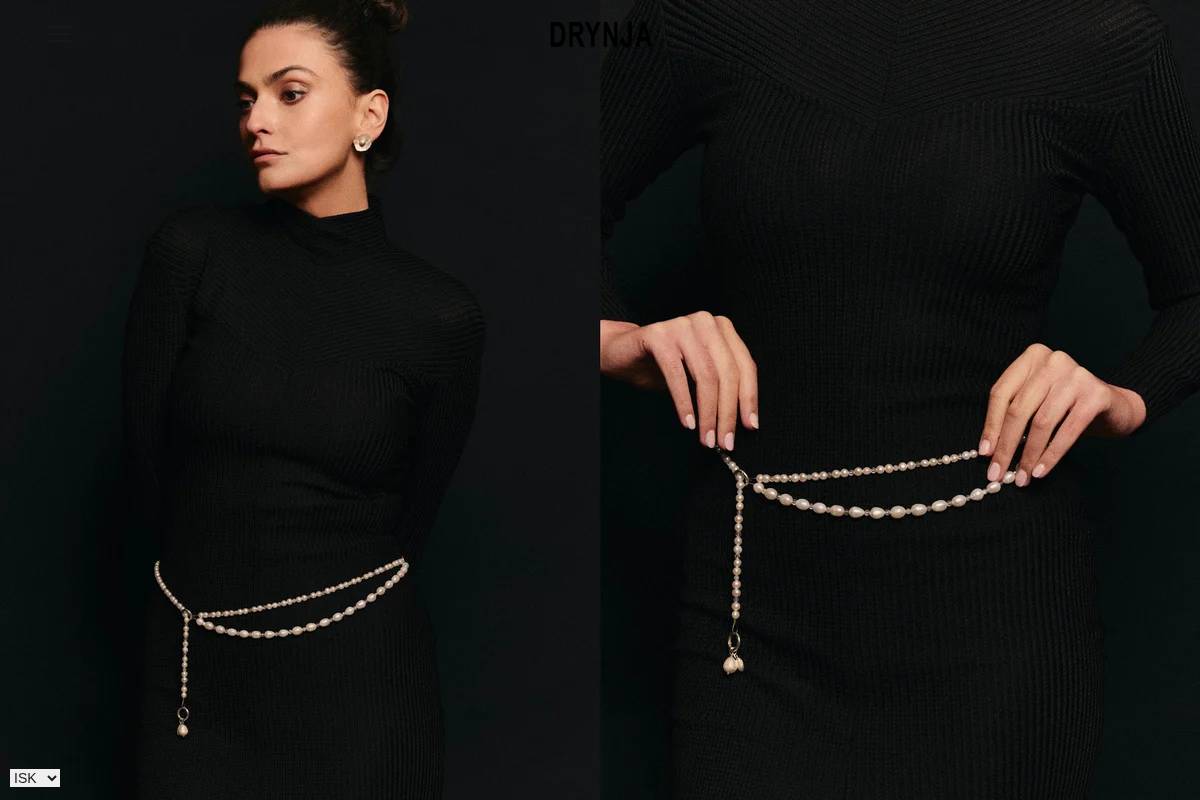 drynja.com homepage screenshot